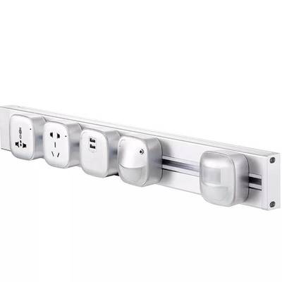 電視墻上的隱形廚房 軌道插座帶來的現代廚房新變革